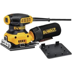 DEWALT Electric Sander, 1/4 Sheet, 14, 000 OPM (DWE6411)(Sander Only)