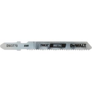 DEWALT – DW3776-5 Jigsaw Blades, Thin Metal Cutting, T-Shank, 3-Inch, 24-TPI, 5-Pack (DW37765)(One Size)
