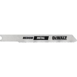 DEWALT DW3728-5 3″ 32 TPI Sheet Metal Cut Cobalt Steel U-Shank Jig Saw Blade – 5 Pack(One Size)
