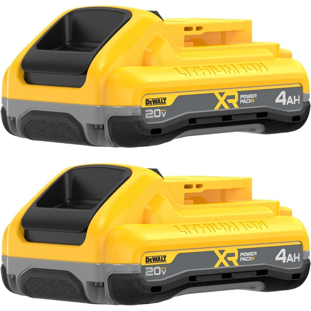 imageDEWALT 20V MAX XR Battery 40Ah 2Pack DCB2042 Black20V MAX XR POWERPACK