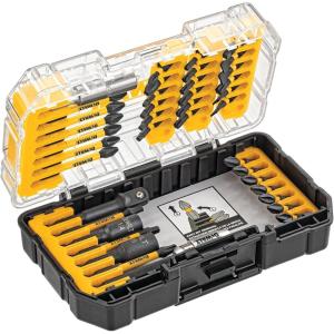 DEWALT Screwdriver Bit Set, 40 Pcs. Impact Ready, FlexTorq Impact Driver Bit Set with Storage Case (DWA2T40IR)(One Size)
