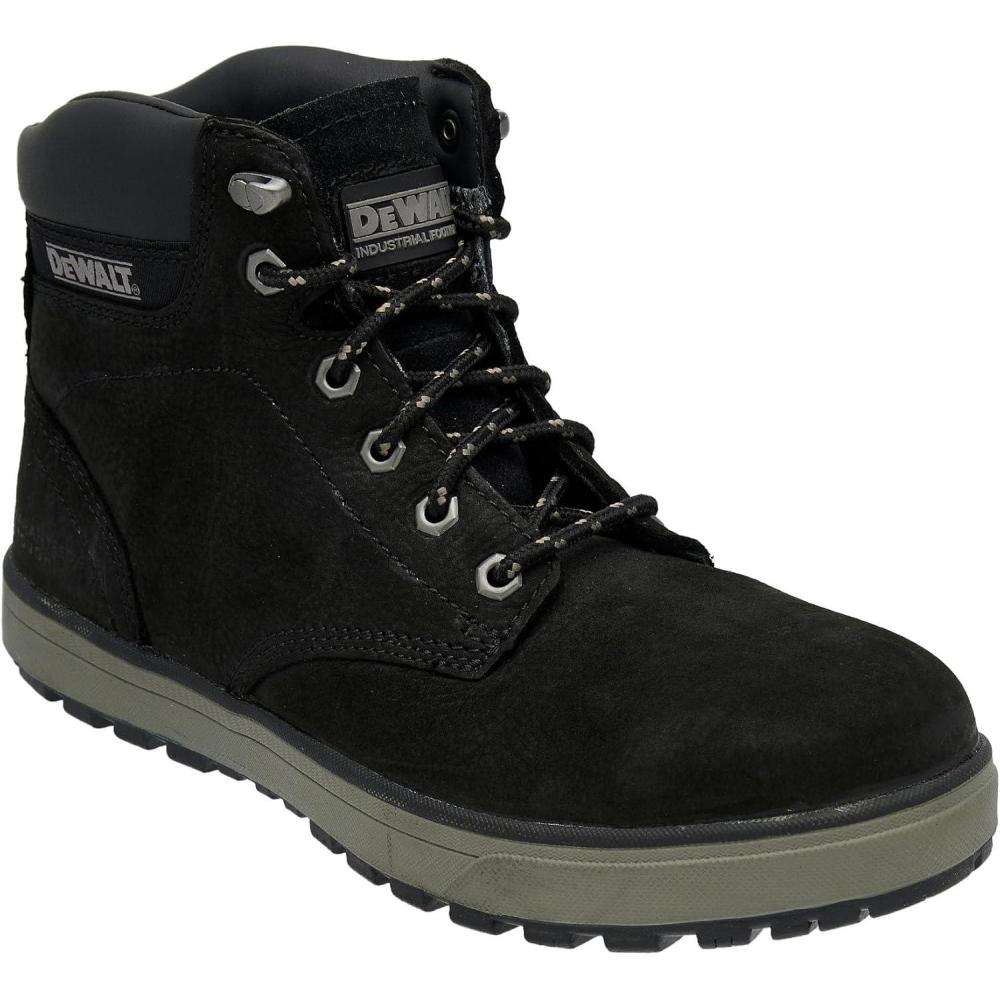imageDEWALT Plasma Mens Leather Steel Toe Industrial amp Construction Safety Work BootBlack