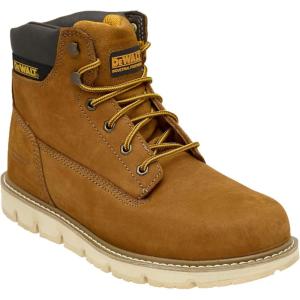 DEWALT Flex ST Leather, Durable, FLEX Outsole, Steel Toe, Safety Work Boot For Men(Sundance)