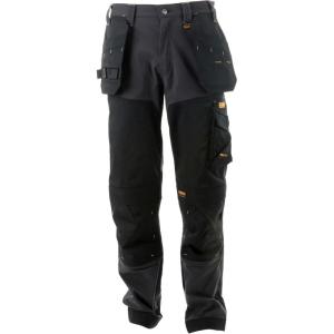 DEWALT Memphis Men’s Pro-Stretch, Regular Fit, Holster Pocket, Utility Cargo Work Pants(Grey/Black)