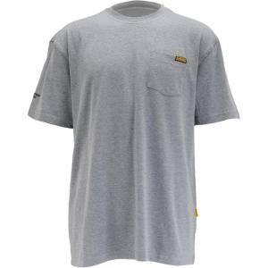 DEWALT Men’s Pocket T-Shirt(Heather Grey)