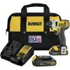 imageDEWALT  DEWDCF885C2 20V MAX Cordless Drill Impact Driver Kit 14Inch DCF885C2 yellowblackImpact Driver Kit Only