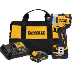 DEWALT DCF901GJ1G1 XTREME 12V MAX* Brushless 1/2 in. Cordless Impact Wrench Kit