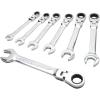 imageDEWALT Combination Ratcheting Wrench Set SAEStandard Wrenches Flex Head 7Piece DWMT74195