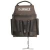 imageDEWALT Leather Tool Pouch for Electricians 8 Pockets Hammer Loops and Tape Chain DWST550114
