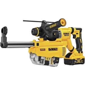 DEWALT 20V MAX Rotary Hammer, SDS Plus, L-Shape, On-Board Dust Extractor, 1-1/8-Inch (DCH263R2DH)