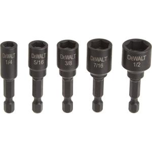 DEWALT Nut Driver Set, Impact Ready, Magnetic, 5-Piece (DW2235IR)