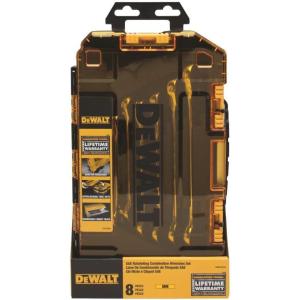 DEWALT Ratcheting Wrench Set, Metric, 8-Piece (DWMT74734)(Metric)