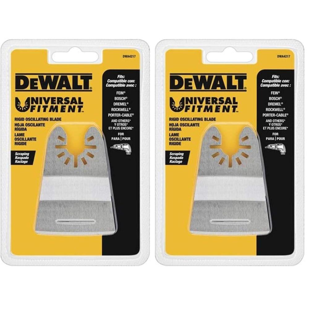 imageDEWALT Dwa4217 Oscillating Rigid Scraper Blade393701 Foot Pack of 2