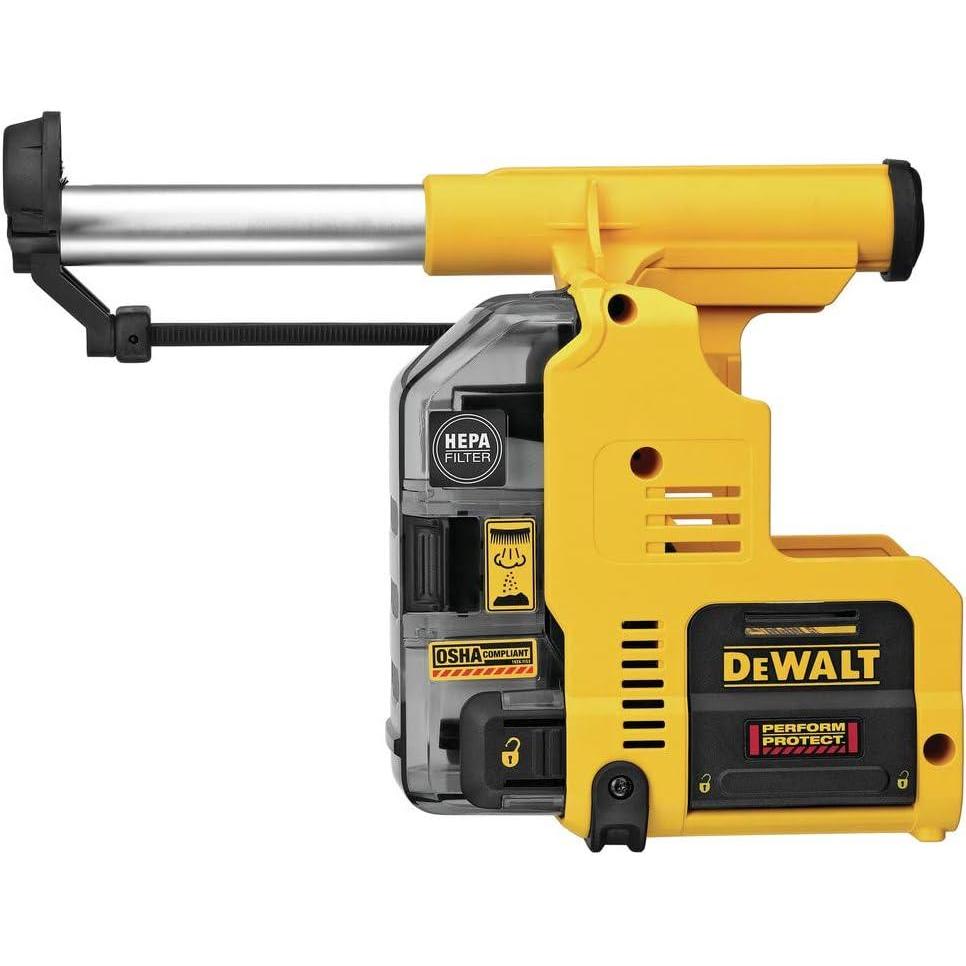 imageDEWALT Onboard Rotary Hammer Dust Extractor for 1Inch SDS Plus Hammers DWH303DH