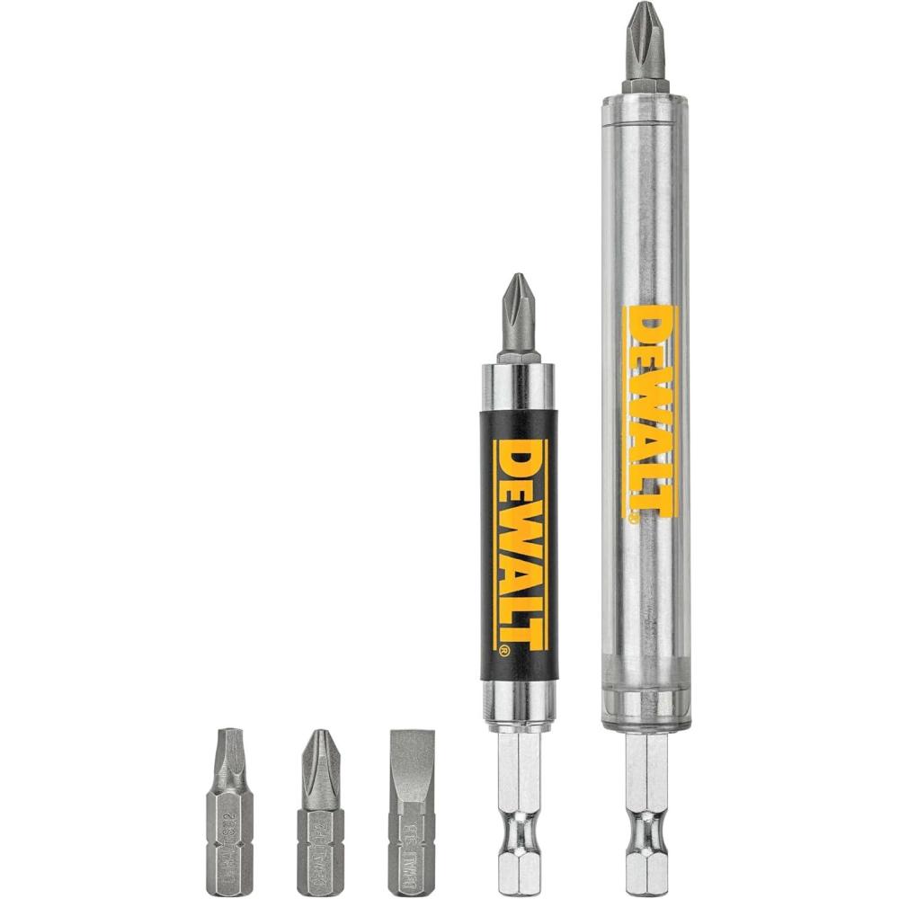 imageDEWALT Screwdriving Bit Set with Magnetic Drive Guide DW20951 Count Pack of 1