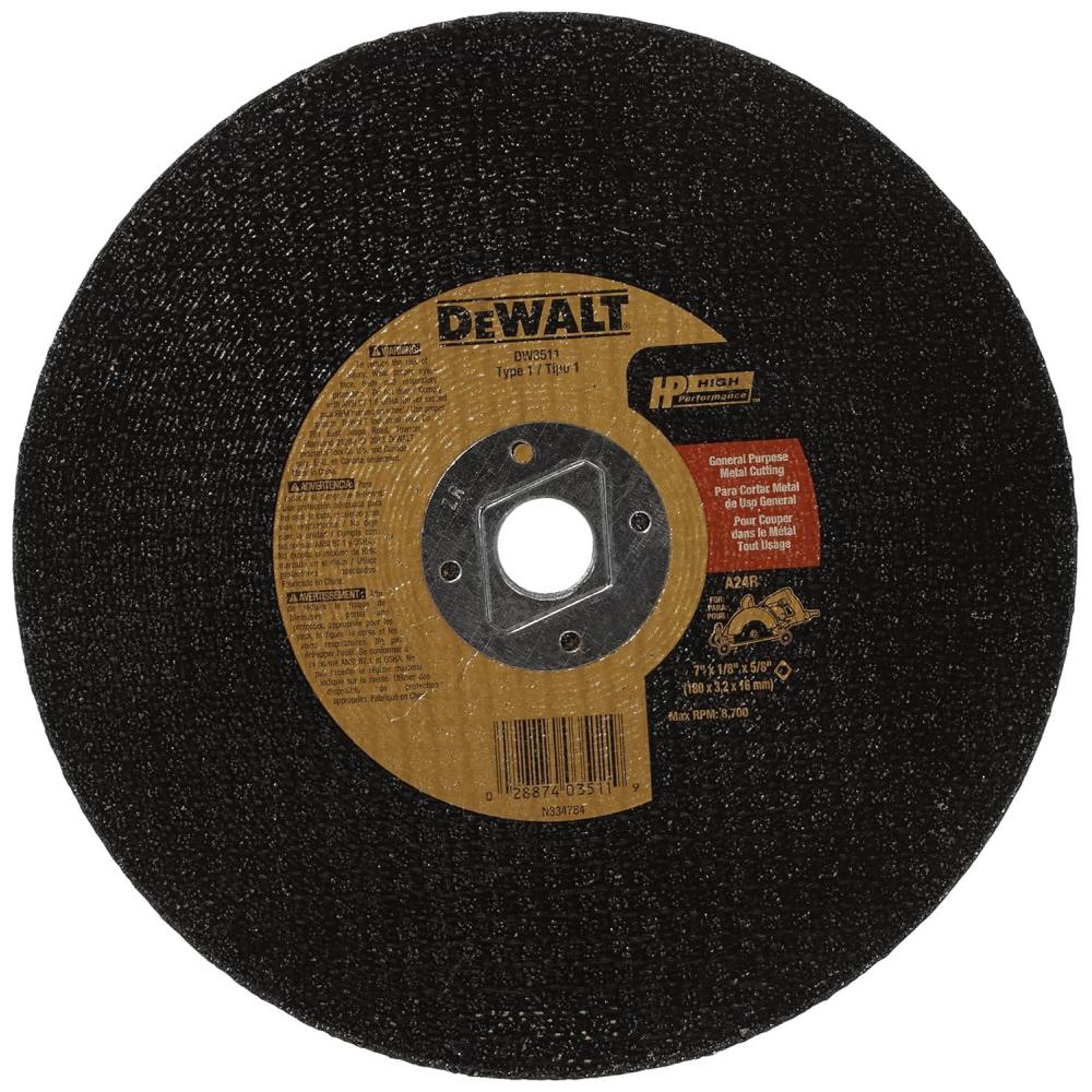 imageDeWalt DW3511 7Inch X 18Inch Metal Abrasive Blade1 Count Pack of 1