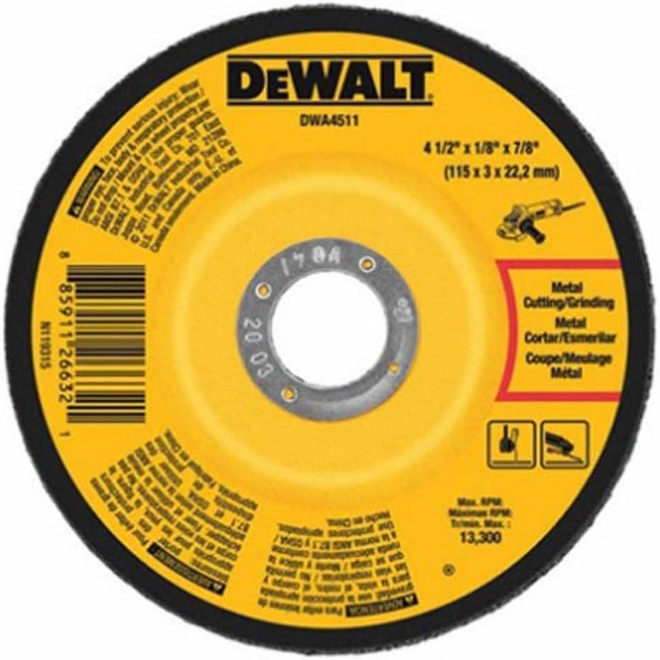 imageDeWalt DWA4511 Metal Grinding Wheel 412Inch x 18Inch x 78Inch