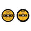 Saw Blade Combo Pack  12 In.  40/60T