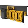 imageDEWALT Battery Organizer Holds up to 4 Batteries Mount Rail Workshop Storage System Compatible DWST82819One Size