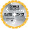 imageDEWALT Circular Saw Blade 7 14 Inch 18 Tooth Demolition Wood Cutting DW3591B10
