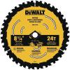 imageDEWALT Circular Saw Blade 8 14 Inch 24 Tooth Framing amp Ripping DWA181424New