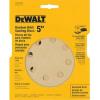 imageDEWALT DW4307 5Inch 8 Hole Assortment Hook and Loop Random Orbit Sandpaper 5Pack