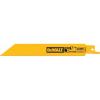 imageDEWALT Reciprocating Saw Blades Straight Back 4Inch 18 TPI 5Pack DW4810