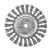 imageDEWALT Wire Wheel 6Inch Full Cable Twist Carbon Steel 58Inch11 Arbor 025Inch DW4937