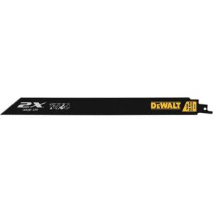 DEWALT – DWA41812 12-Inch Reciprocating Saw Blades, 14 TPI, 5-Pack (DWAR12114)