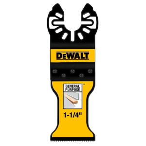 DEWALT 1-1/4 In, Titanium Oscillating Tool Blade For Wood with Nails, 3 Pack, (DWA4203-3)(One Size)