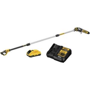 DEWALT 20V MAX* XR® Brushless Cordless Pole Saw (Tool Only-Battery & Charger not included) (DCPS620B)(Pole Saw w/ Battery and Charger Kit)