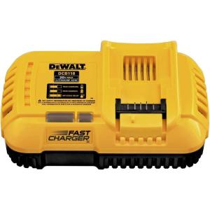 DEWALT 20V MAX/FLEXVOLT Lithium-Ion, Fan Cooled Rapid Battery Charger (DCB118)(Classic)