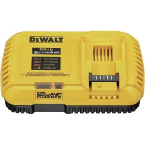 DEWALT Battery Charger, 20V + Flexvolt Fast Charger (DCB1112)