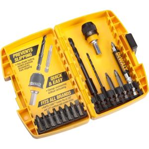 DEWALT DW2513 Rapid Load 15 Piece Drilling and Driving Set in Plastic Case