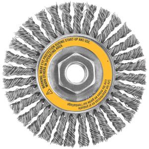 DEWALT DW4927 4-Inch X 5/8-Inch-11 String Bead Wire Wheel Stainless