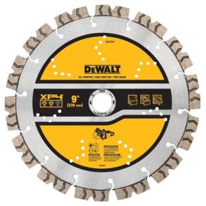 DEWALT Diamond Saw Blade, Concrete and Masonry Blade, Segmented, 9-inch (DW47924)(One Size)