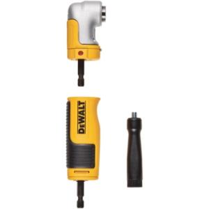 DEWALT FLEXTORQ Right Angle Drill Adapter, 2-in-1 Attachment for Impact Driver (DWAMRAFT)(One Size)