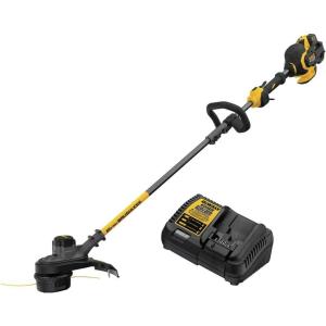 DEWALT FLEXVOLT 60V MAX* String Trimmer, Brushless, Two Speed, 15-Inch, 3-Ah Battery (DCST970X1)(String Trimmer Kit Only)