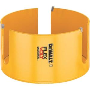 DEWALT FLEXVOLT Hole Saw for Wood, Carbide, 4-5/8-Inch (DWAFV0458)(5-1/4″)