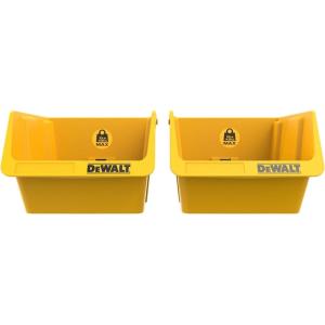 DEWALT Plastic Bins, 10lb Capacity, DEWALT Workshop Storage System Compatible (DWST82813)(Pack of 1)