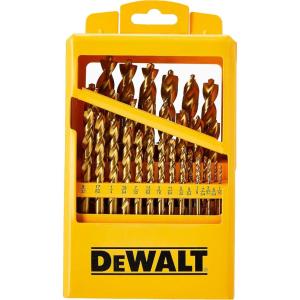 DEWALT Titanium Nitride Coated Drill Bit Set with Pilot Point, 29-Piece (DW1369)
