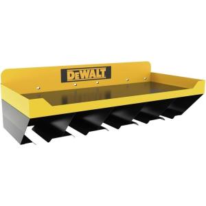 DEWALT Tool Organizer, Power Tool Storage Shelf, Hold up to 5 Tools, 100lb Capacity, DEWALT Workshop Storage System Compatible (DWST82822)(5 Tool Storage Shelf)