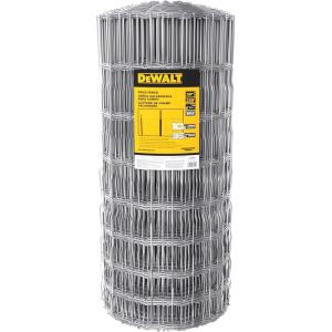 DeWalt Fence 39 in. x 330 ft. 11 Gauge Galvanized Steel Field Fence, DXAFMT348124