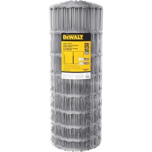 DeWalt Fence 39 in. x 330 ft. 12-1/2 Gauge Galvanized Steel Field Fence, DXAFMT348104