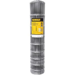 DeWalt Fence 47 in. x 132 ft. 12-1/2 Gauge Galvanized Steel Field Fence, DXAFMT348108