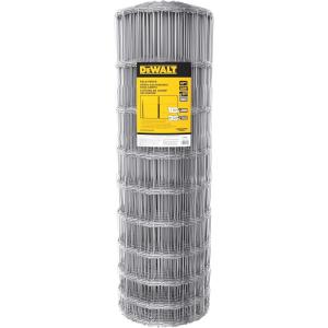 DeWalt Fence 47 in. x 330 ft. 12-1/2 Gauge Galvanized Steel Field Fence, DXAFMT348106