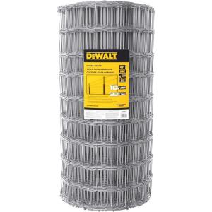 DeWalt Fence 48 in. x 200 ft. 12-1/2 Gauge Galvanized Steel Horse Fence, DXAFMT348328