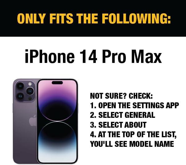 imageDEWALT Heavy Duty Glass Screen Protector for iPhone 15 2 Pack Tempered Glass Screen Protector Case Friendly Perfect Install Tool Included LongLasting ProtectioniPhone 14 Pro Max