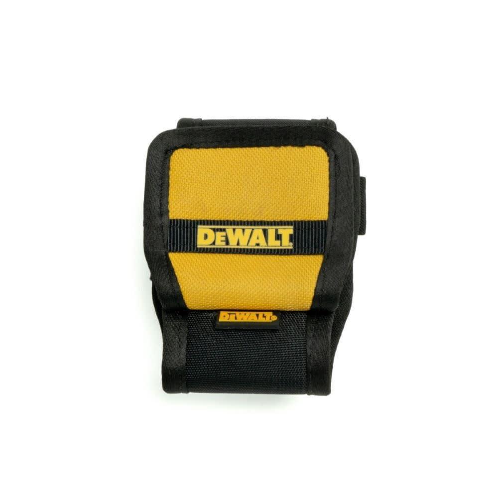 imageDEWALT Wristband Tool Anchor with Lanyard BlackYellowTape Measure Holder