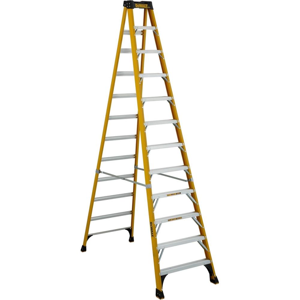 imageDeWalt Type IAA 375lb Rated FG Stepladder 4 DXL34100412 feet